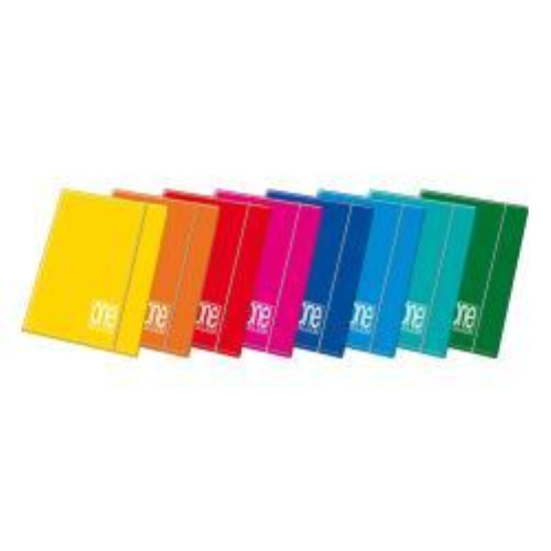BLASETTI ONE COLOR CARTELLE C/ELASTICO 3 LEMBI 170X250MM A5 COL. ASSORTITI CONF 10 Pz.